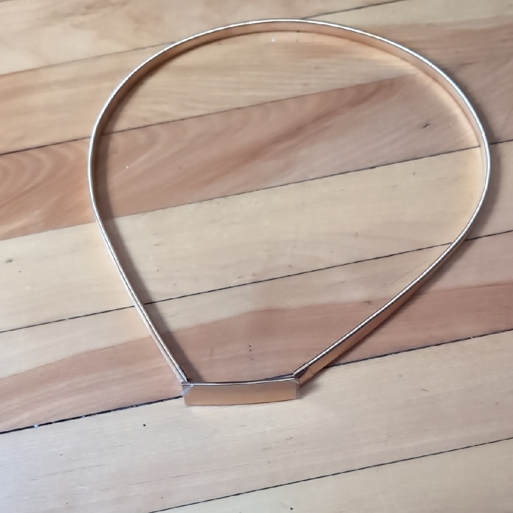 Source Unknown Gold Women's Belt